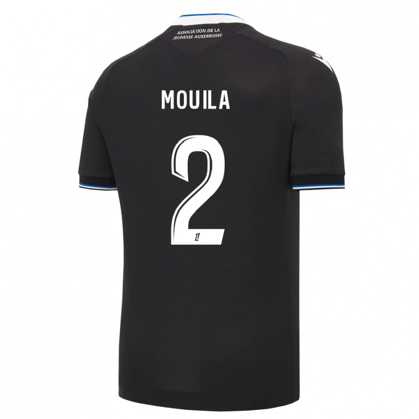 Danxen Mujer Camiseta Orlando Mouila #2 Negro Azul Blanco 2ª Equipación 2026/27 La Camisa México
