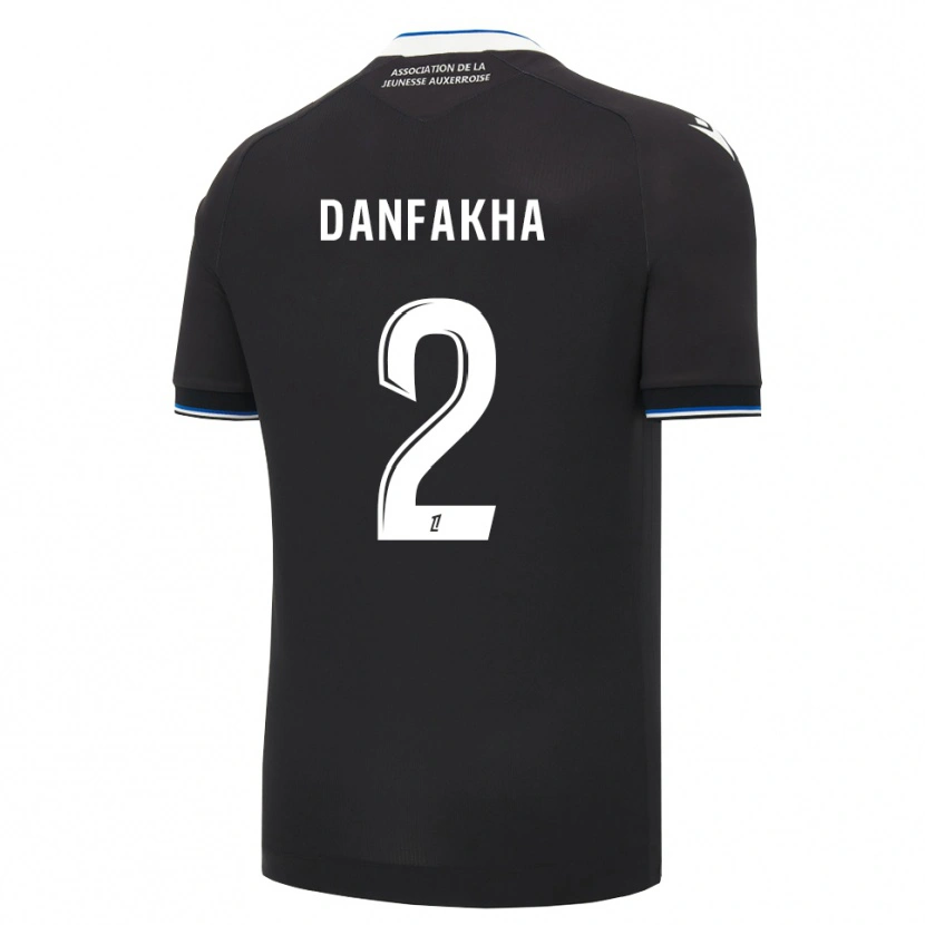 Danxen Mujer Camiseta Salimou Danfakha #2 Negro Azul Blanco 2ª Equipación 2026/27 La Camisa México