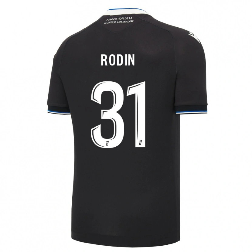 Danxen Mujer Camiseta Ryan Rodin #31 Negro Azul Blanco 2ª Equipación 2026/27 La Camisa México