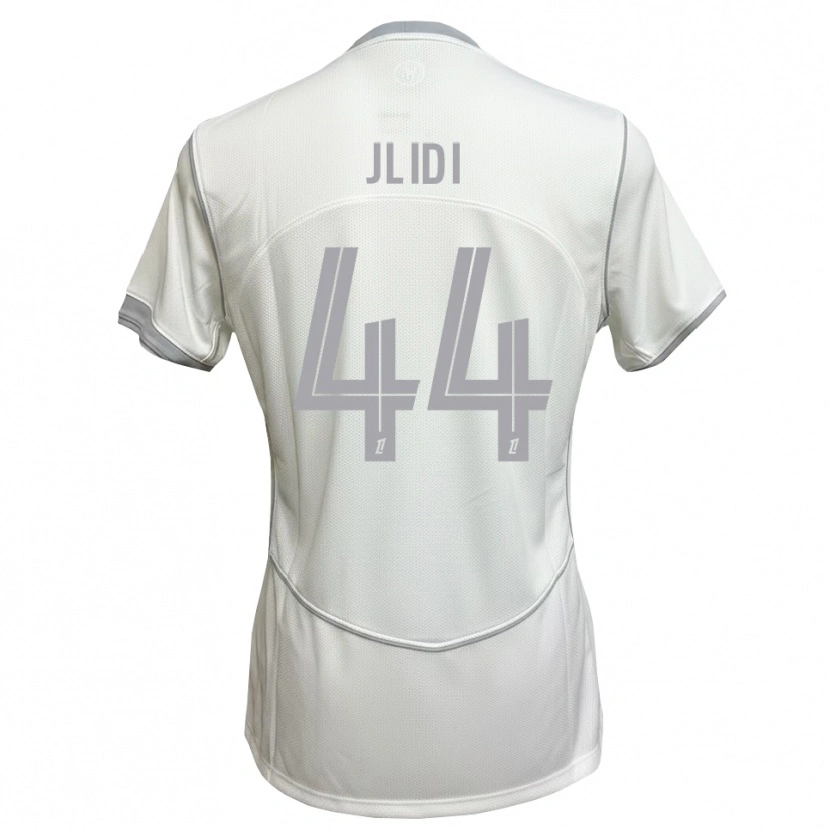 Danxen Mujer Camiseta Yahia Jlidi #44 Blanco Gris 2ª Equipación 2026/27 La Camisa México