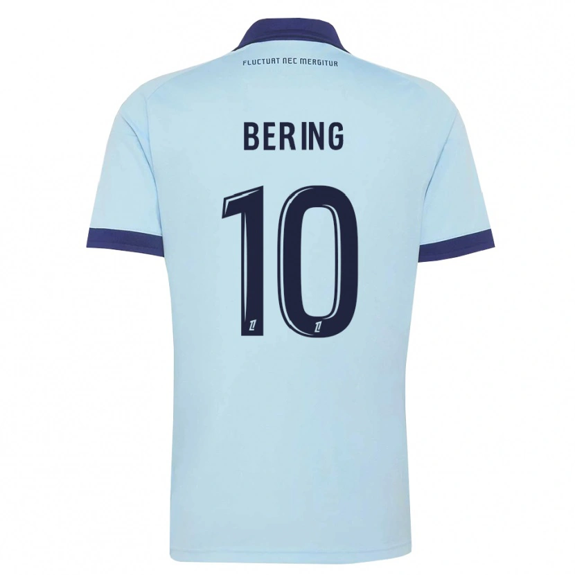 Danxen Mujer Camiseta Aymerick Bering #10 Azul Aciano Negro 2ª Equipación 2026/27 La Camisa México