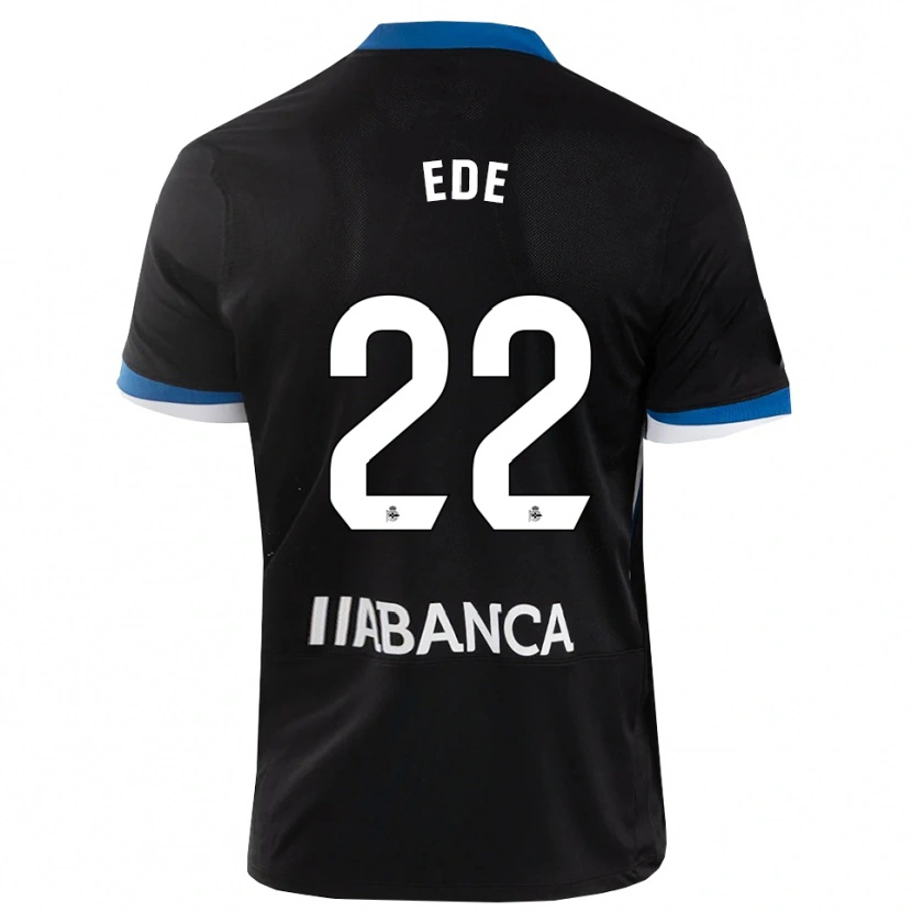 Danxen Mujer Camiseta Bright Ede #22 Negro Azul Blanco 2ª Equipación 2026/27 La Camisa México