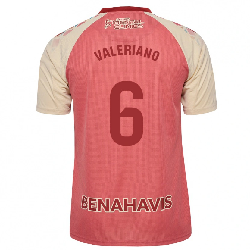 Danxen Mujer Camiseta Nerea Valeriano Martínez #6 Rosa Claro Azul Rojo 2ª Equipación 2026/27 La Camisa México