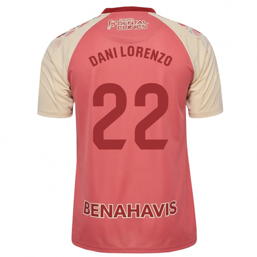 Danxen Mujer Camiseta Dani Lorenzo #22 Rosa Claro Azul Rojo 2ª Equipación 2026/27 La Camisa México