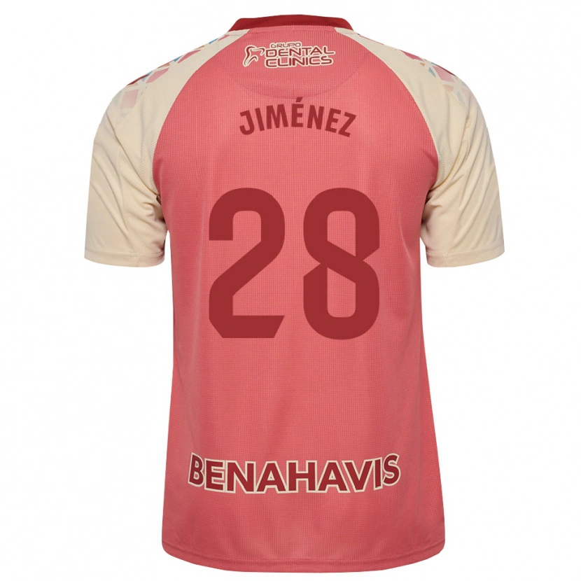 Danxen Mujer Camiseta Alberto Jiménez #28 Rosa Claro Azul Rojo 2ª Equipación 2026/27 La Camisa México