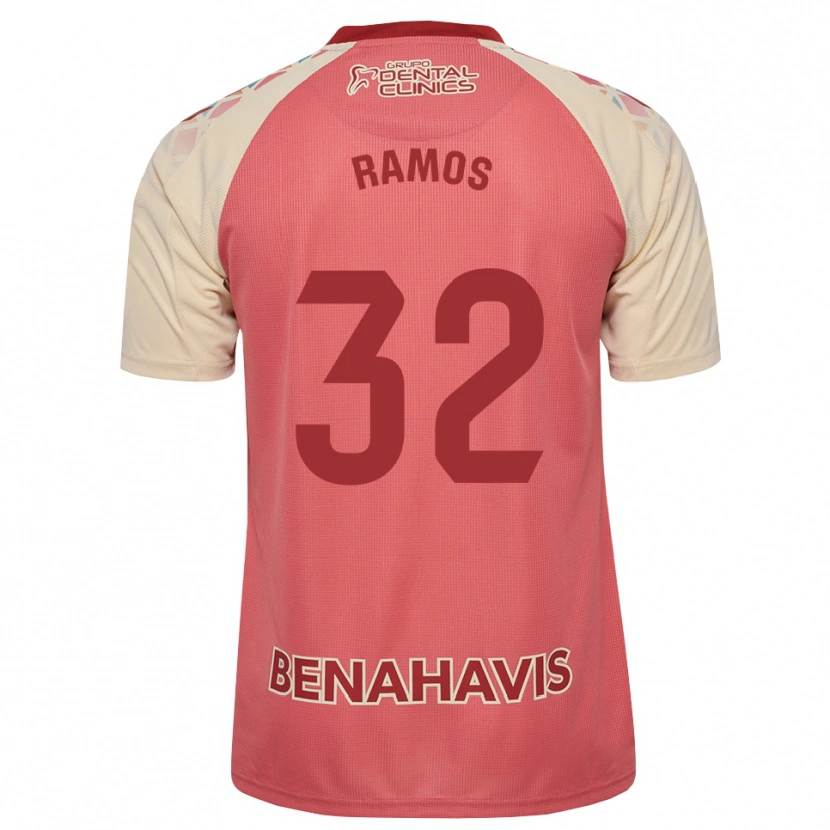Danxen Mujer Camiseta Salva Ramos #32 Rosa Claro Azul Rojo 2ª Equipación 2026/27 La Camisa México