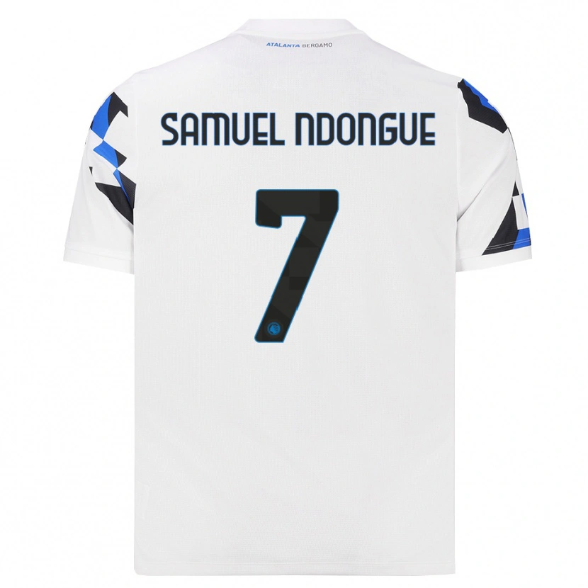 Danxen Mujer Camiseta Frederick Ndongue #7 Blanco Rojo Azul 2ª Equipación 2026/27 La Camisa México