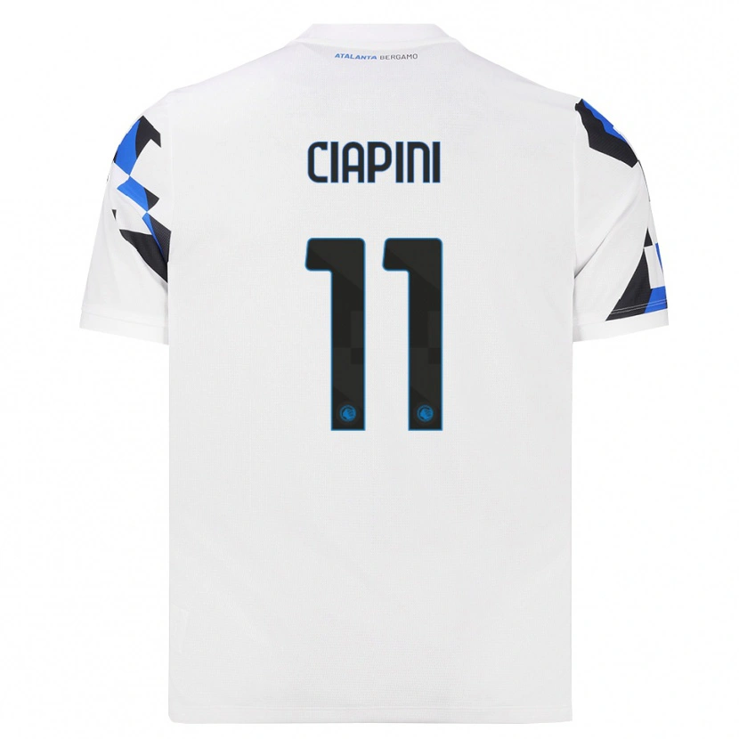 Danxen Mujer Camiseta Adriano Ciapini #11 Blanco Rojo Azul 2ª Equipación 2026/27 La Camisa México