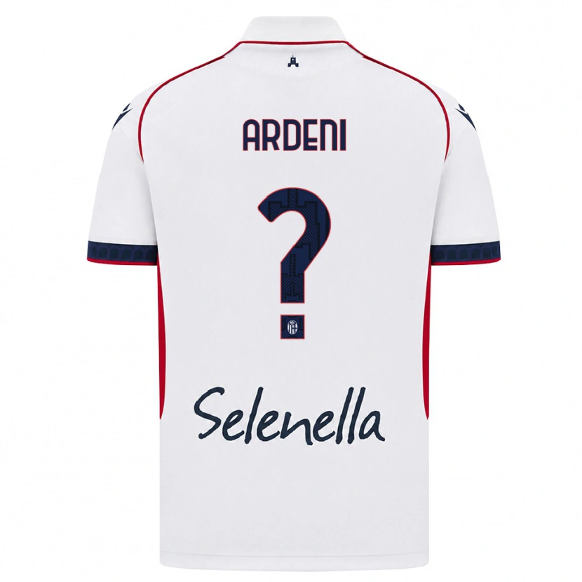 Danxen Mujer Camiseta Jody Ardeni #0 Blanco Rojo Azul Real 2ª Equipación 2026/27 La Camisa México