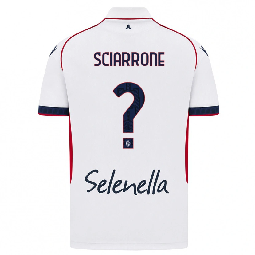 Danxen Mujer Camiseta Beatrice Sciarrone #0 Blanco Rojo Azul Real 2ª Equipación 2026/27 La Camisa México