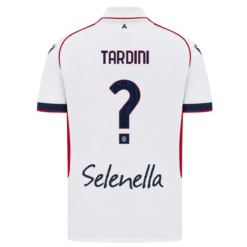 Danxen Mujer Camiseta Sara Tardini #0 Blanco Rojo Azul Real 2ª Equipación 2026/27 La Camisa México