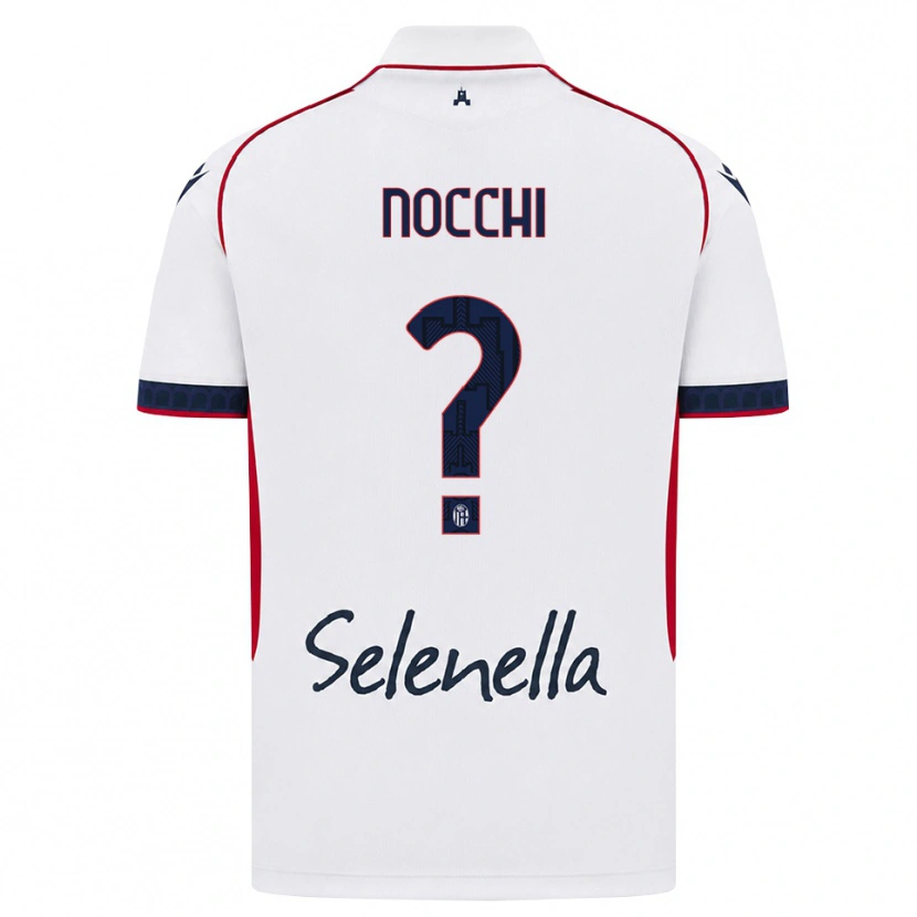 Danxen Mujer Camiseta Isotta Nocchi #0 Blanco Rojo Azul Real 2ª Equipación 2026/27 La Camisa México