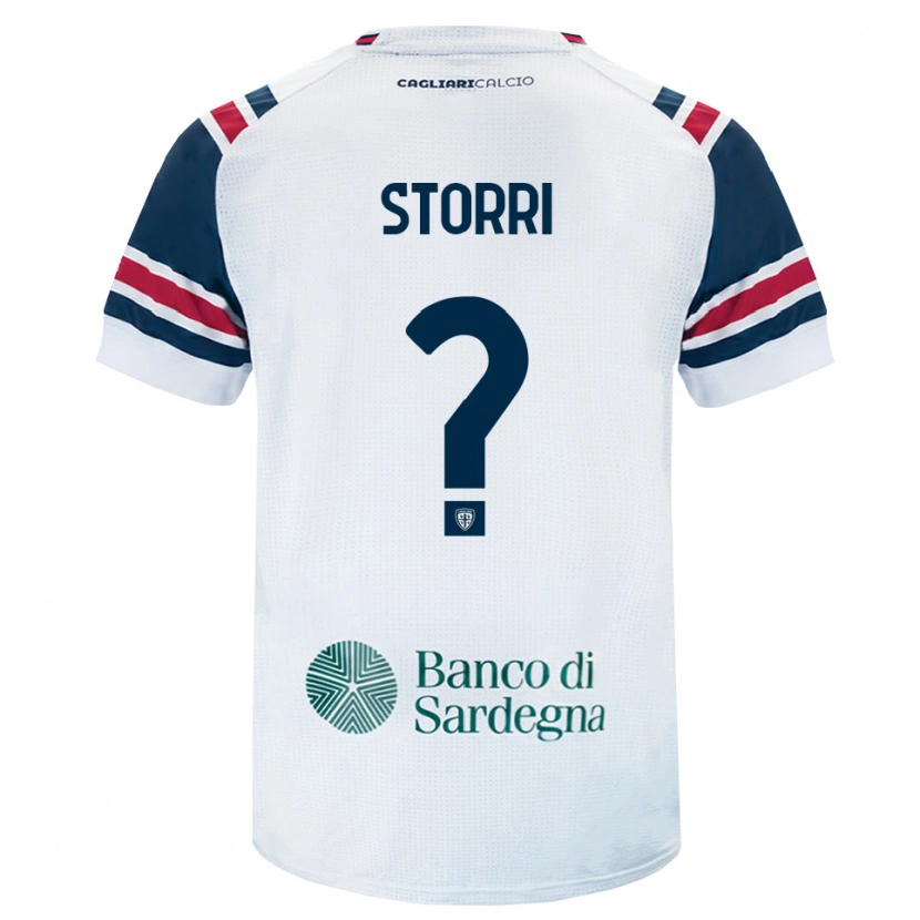 Danxen Mujer Camiseta Leonardo Storri #0 Blanco Rojo Verde 2ª Equipación 2026/27 La Camisa México