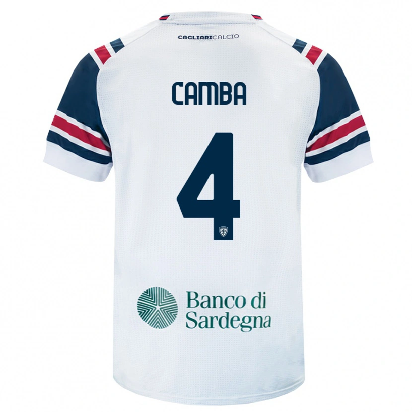 Danxen Mujer Camiseta Daniele Camba #4 Blanco Rojo Verde 2ª Equipación 2026/27 La Camisa México