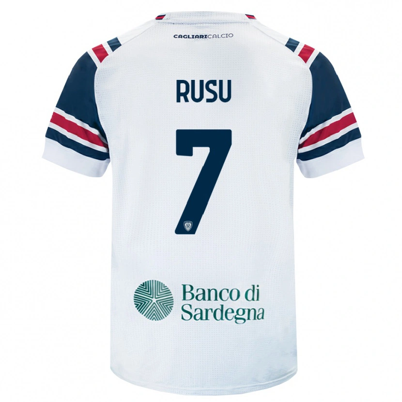 Danxen Mujer Camiseta Timofei Rusu #7 Blanco Rojo Verde 2ª Equipación 2026/27 La Camisa México