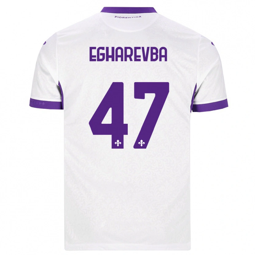 Danxen Mujer Camiseta Fortune Egharevba #47 Blanco Morado 2ª Equipación 2026/27 La Camisa México