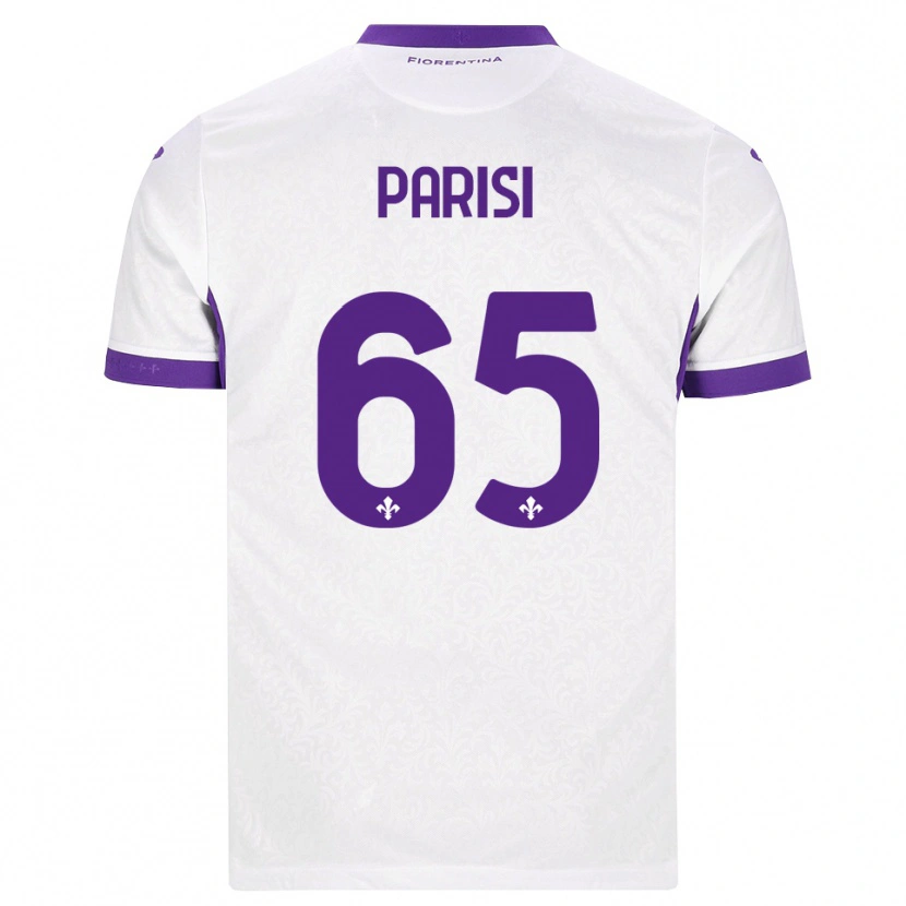 Danxen Mujer Camiseta Fabiano Parisi #65 Blanco Morado 2ª Equipación 2026/27 La Camisa México