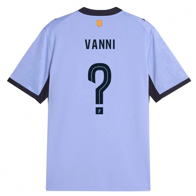 Danxen Mujer Camiseta Fabio Vanni #0 Lavanda Negro Equipación Tercera 2026/27 La Camisa México
