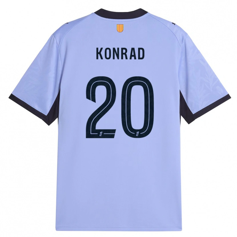 Danxen Mujer Camiseta Konrad De La Fuente #20 Lavanda Negro Equipación Tercera 2026/27 La Camisa México