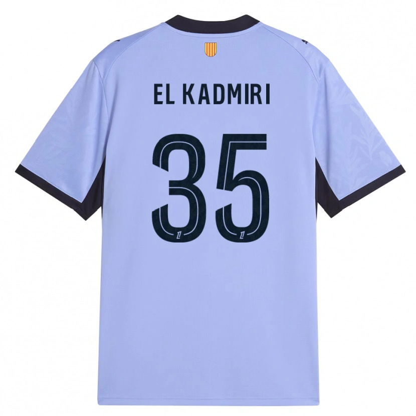 Danxen Mujer Camiseta Ugo Kadmiri #35 Lavanda Negro Equipación Tercera 2026/27 La Camisa México