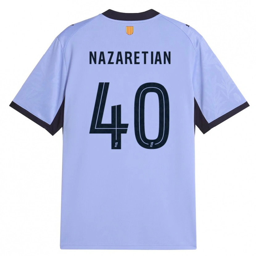 Danxen Mujer Camiseta Manuel Nazaretian #40 Lavanda Negro Equipación Tercera 2026/27 La Camisa México
