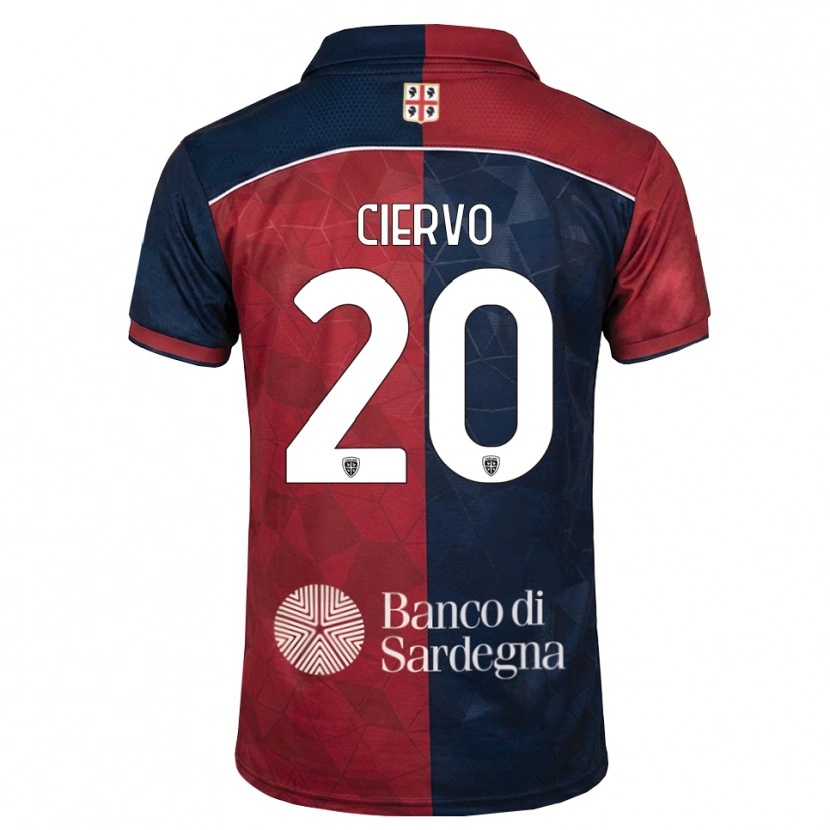 Danxen Mujer Camiseta Riccardo Ciervo #20 Burdeos Azul Real 1ª Equipación 2026/27 La Camisa México