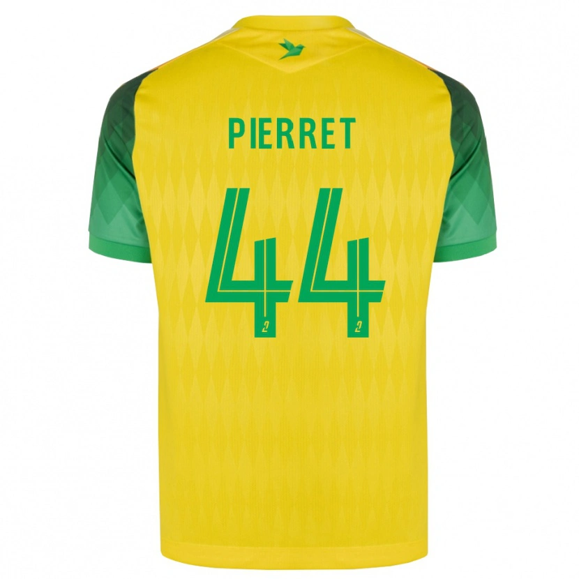 Danxen Mujer Camiseta Balthazar Pierret #44 Amarillo Verde Rojo 1ª Equipación 2026/27 La Camisa México