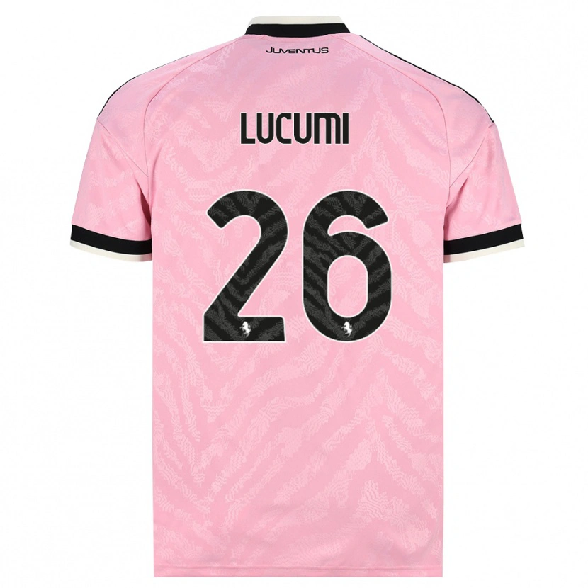 Danxen Niño Camiseta Jhon Lucumí #26 Rosa Negro 2ª Equipación 2026/27 La Camisa México