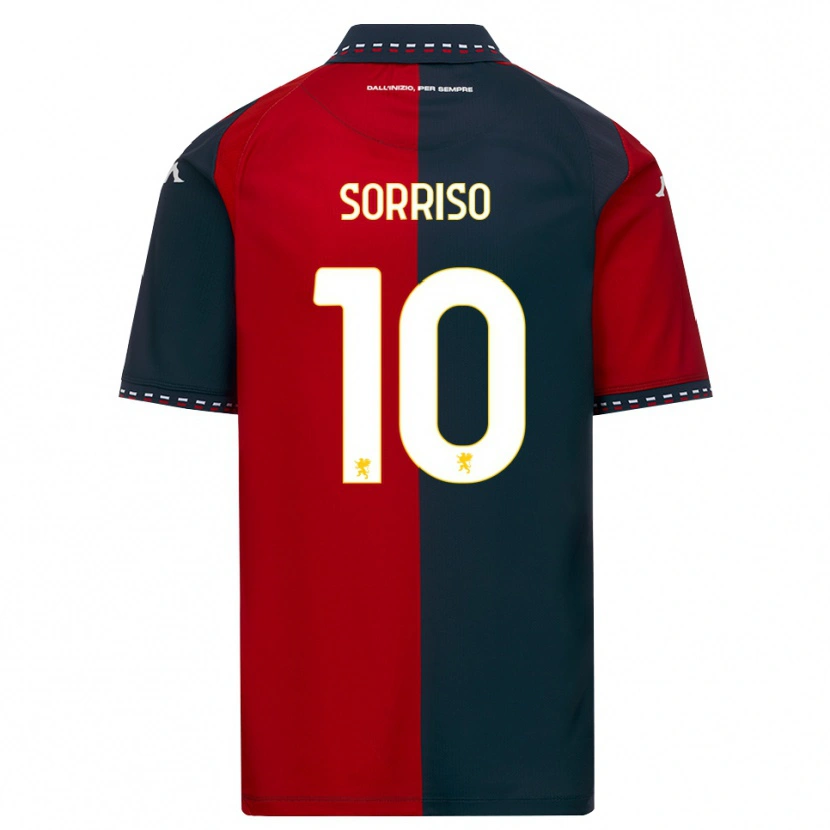 Danxen Niño Camiseta Felipe Mastropietro #10 Rojo Negro Blanco 1ª Equipación 2026/27 La Camisa México