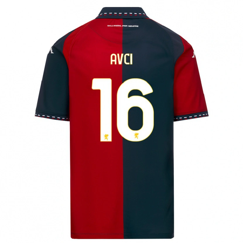 Danxen Niño Camiseta Bora Avci #16 Rojo Negro Blanco 1ª Equipación 2026/27 La Camisa México