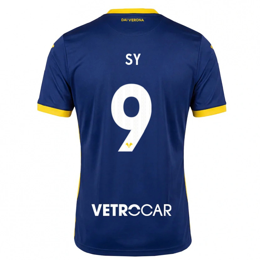Danxen Niño Camiseta Samba Sy #9 Azul Real Amarillo Blanco 1ª Equipación 2026/27 La Camisa México