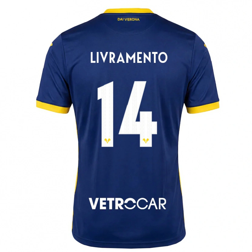 Danxen Niño Camiseta Dailon Livramento #14 Azul Real Amarillo Blanco 1ª Equipación 2026/27 La Camisa México