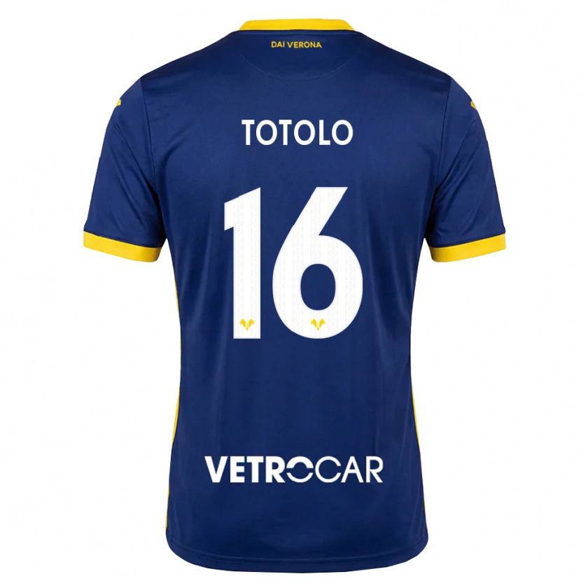 Danxen Niño Camiseta Maddalena Totolo #16 Azul Real Amarillo Blanco 1ª Equipación 2026/27 La Camisa México