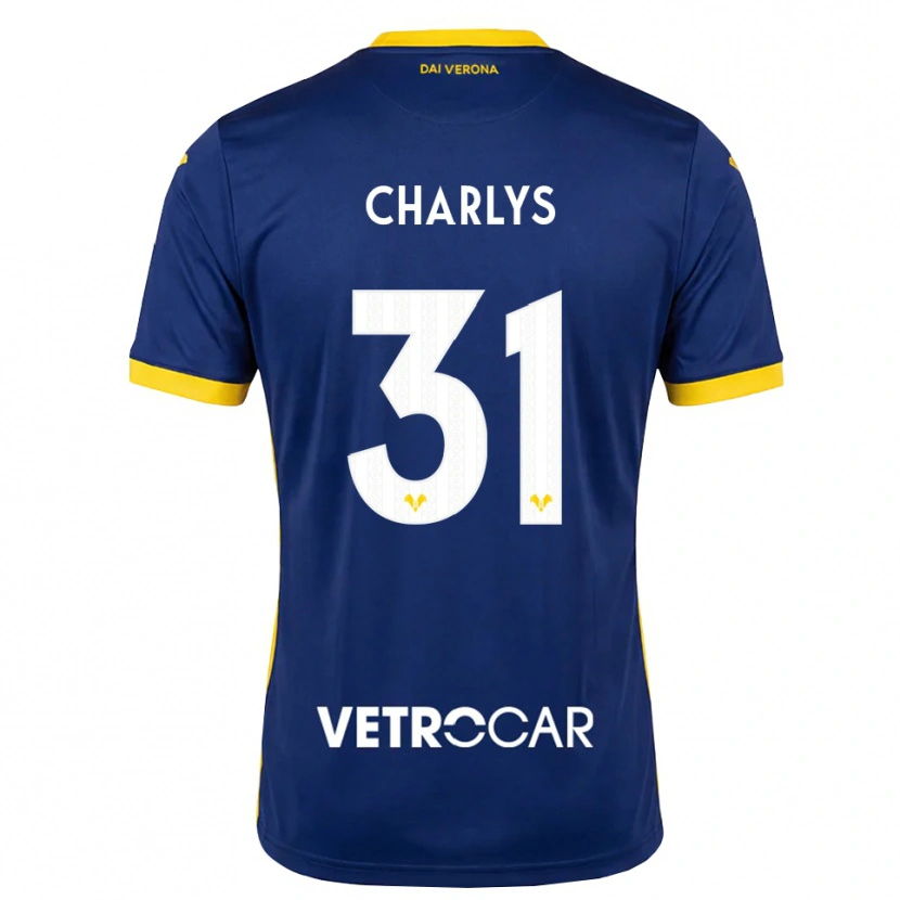 Danxen Niño Camiseta Charlys Matheus Lima Pontes #31 Azul Real Amarillo Blanco 1ª Equipación 2026/27 La Camisa México