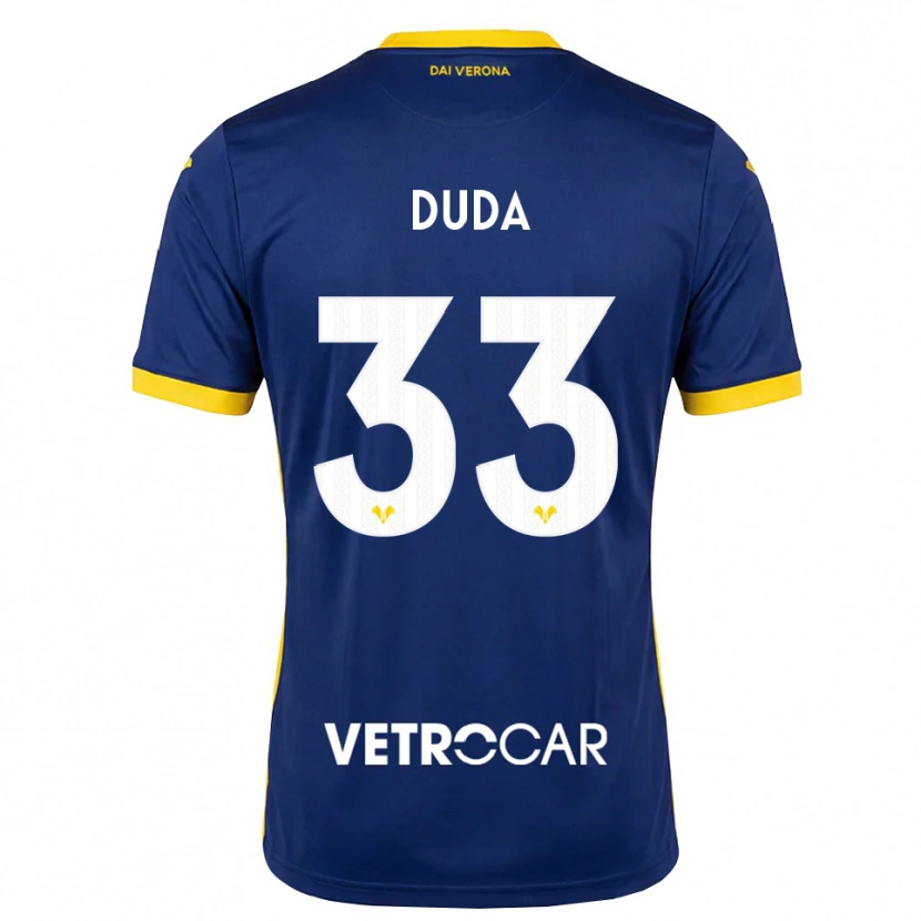 Danxen Niño Camiseta Ondrej Duda #33 Azul Real Amarillo Blanco 1ª Equipación 2026/27 La Camisa México
