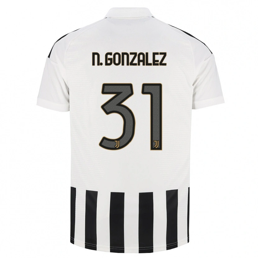 Danxen Niño Camiseta Nico González #31 Negro Blanco Marrón 1ª Equipación 2026/27 La Camisa México