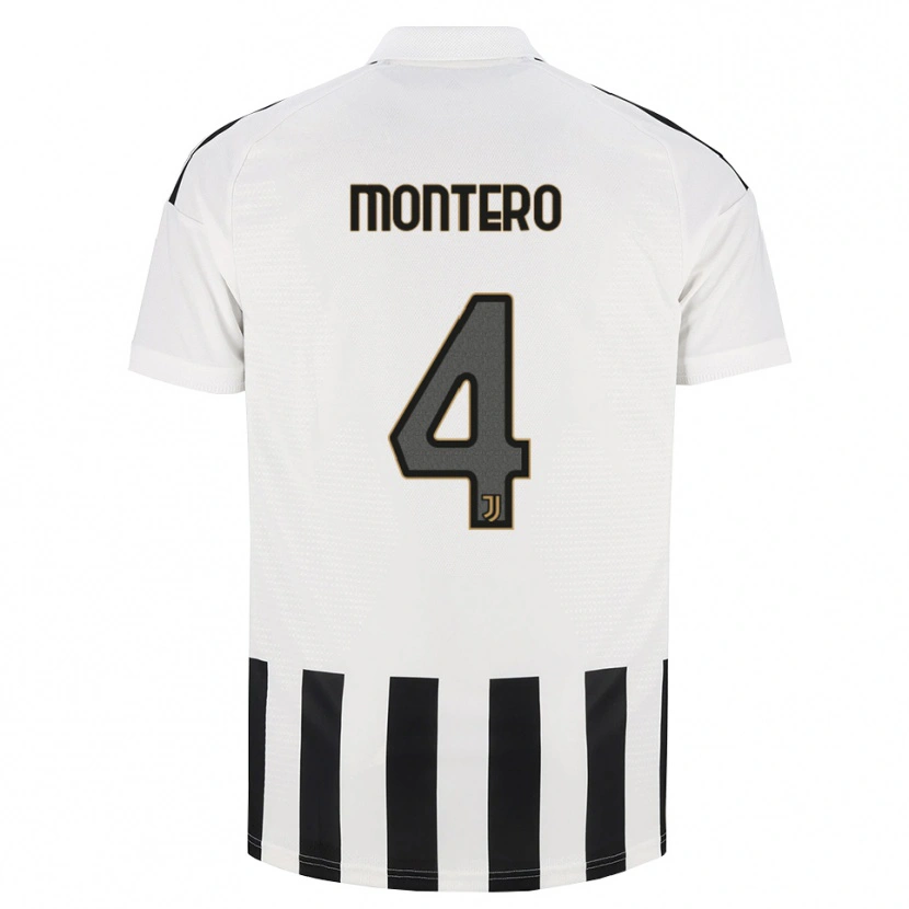 Danxen Niño Camiseta Alfonso Montero #4 Negro Blanco Marrón 1ª Equipación 2026/27 La Camisa México