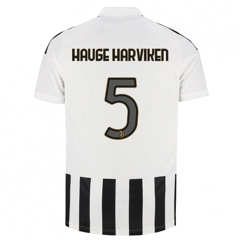 Danxen Niño Camiseta Mathilde Hauge Harviken #5 Negro Blanco Marrón 1ª Equipación 2026/27 La Camisa México