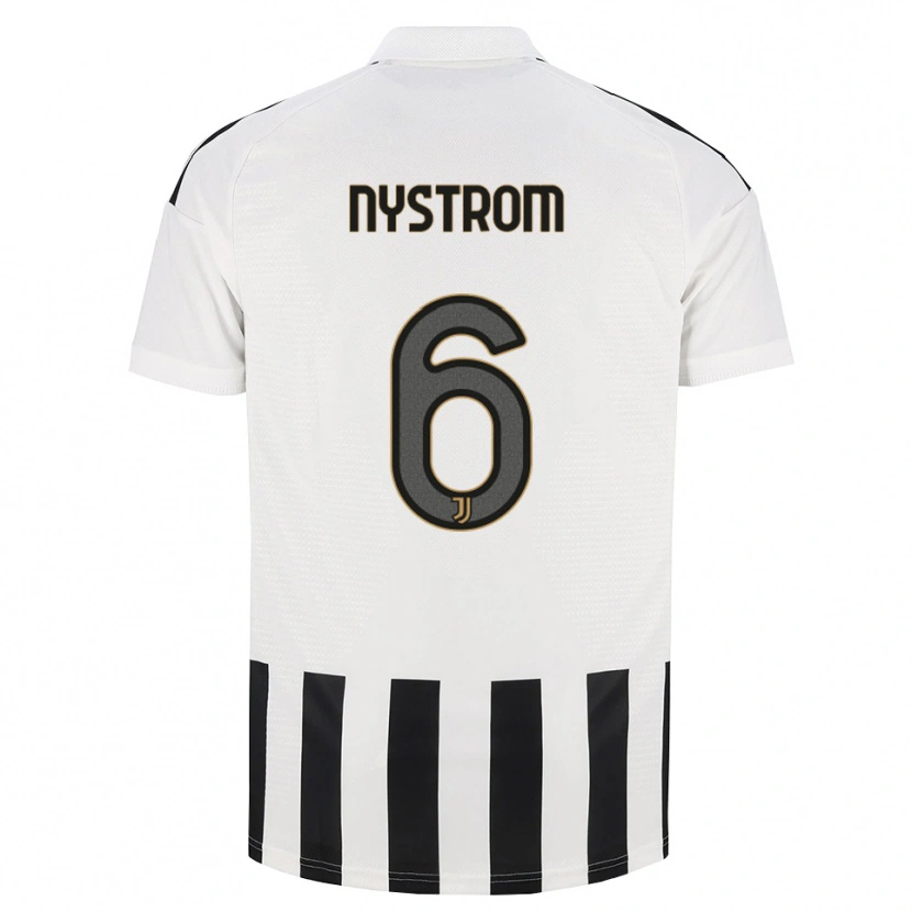 Danxen Niño Camiseta Paulina Nyström #6 Negro Blanco Marrón 1ª Equipación 2026/27 La Camisa México