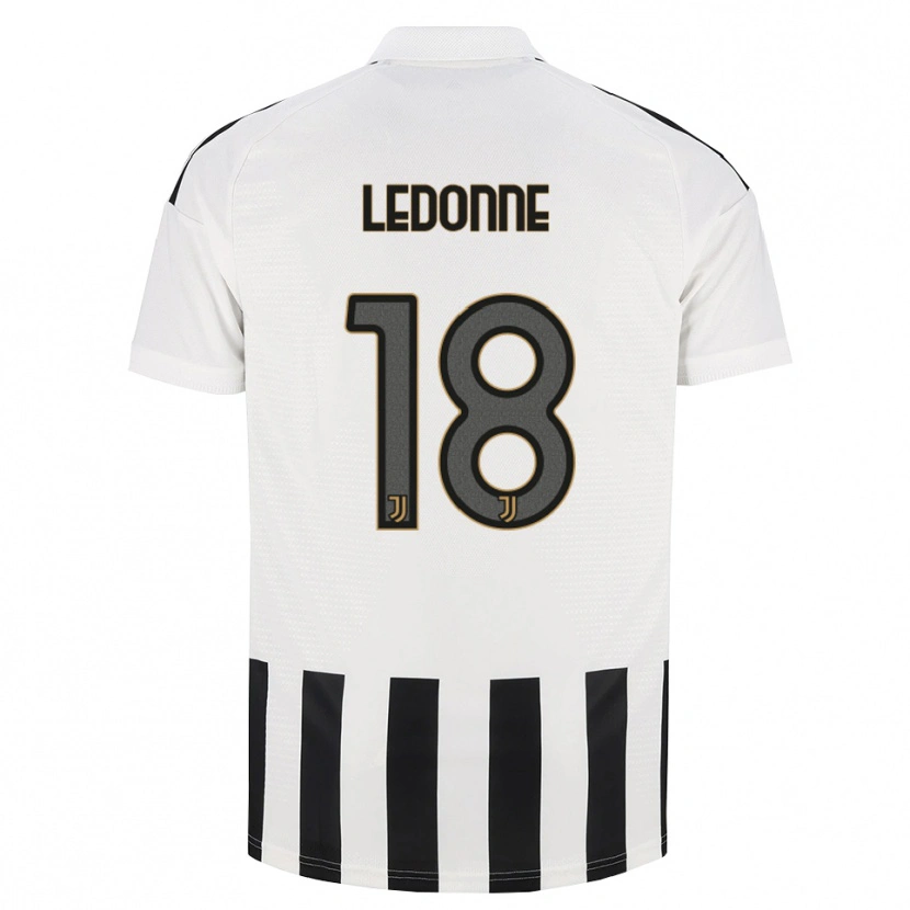 Danxen Niño Camiseta Nicolò Ledonne #18 Negro Blanco Marrón 1ª Equipación 2026/27 La Camisa México