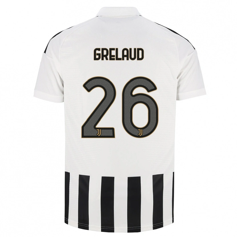 Danxen Niño Camiseta Josue Grelaud #26 Negro Blanco Marrón 1ª Equipación 2026/27 La Camisa México