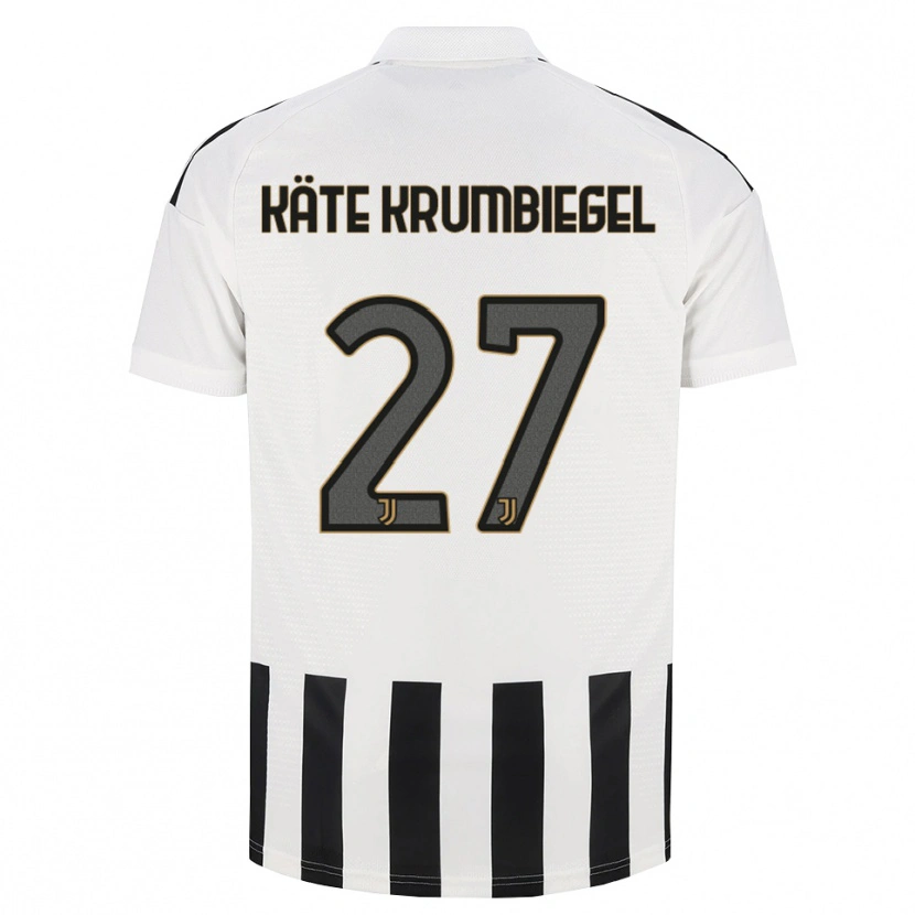 Danxen Niño Camiseta Paulina Käte Krumbiegel #27 Negro Blanco Marrón 1ª Equipación 2026/27 La Camisa México