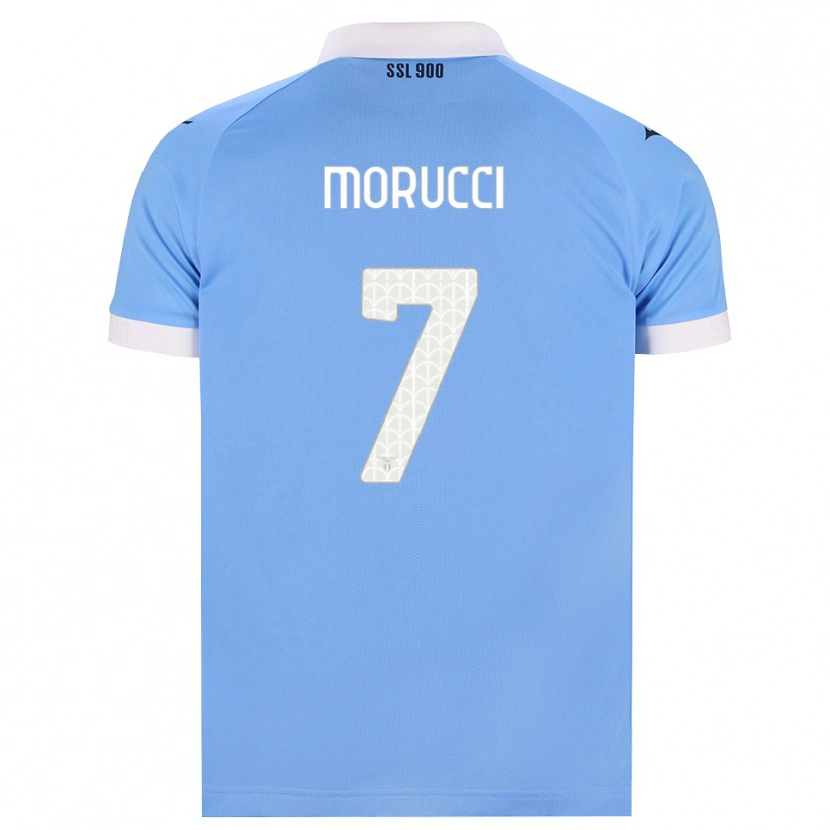 Danxen Niño Camiseta Alessandro Morucci #7 Azul Cielo Negro Blanco 1ª Equipación 2026/27 La Camisa México