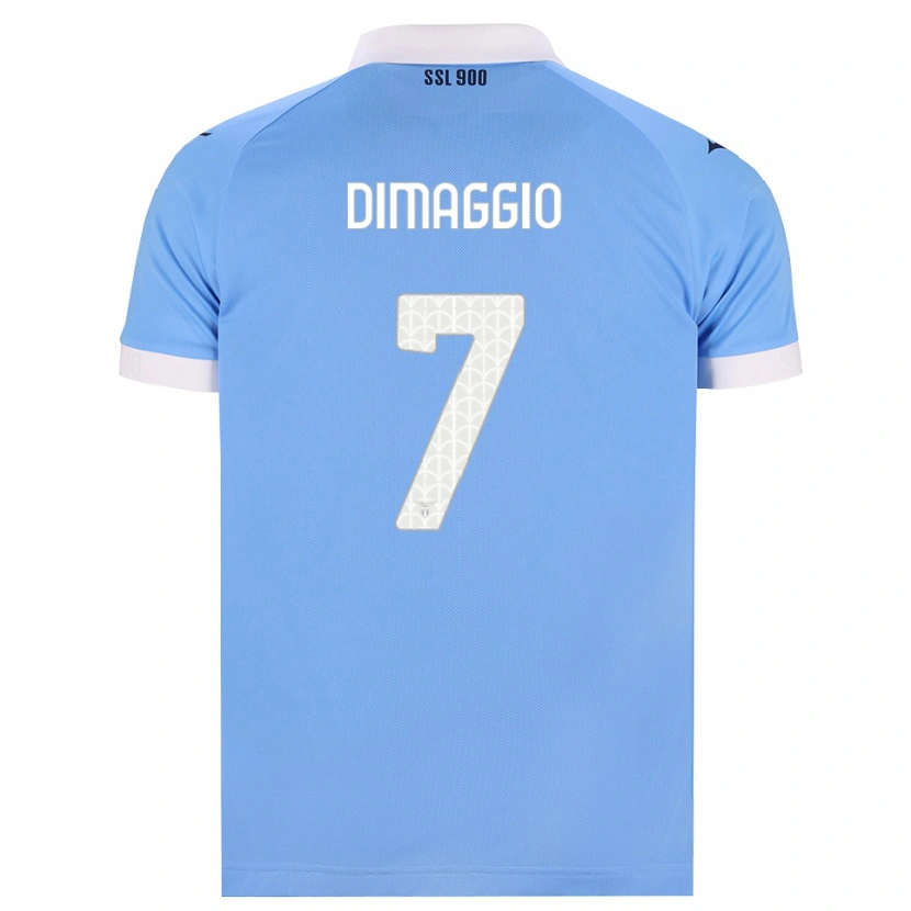 Danxen Niño Camiseta Cosimo Dimaggio #7 Azul Cielo Negro Blanco 1ª Equipación 2026/27 La Camisa México