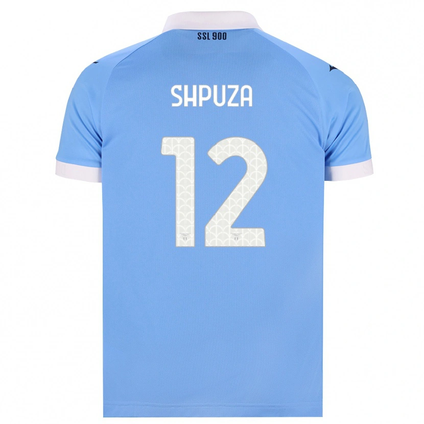Danxen Niño Camiseta Kleo Shpuza #12 Azul Cielo Negro Blanco 1ª Equipación 2026/27 La Camisa México