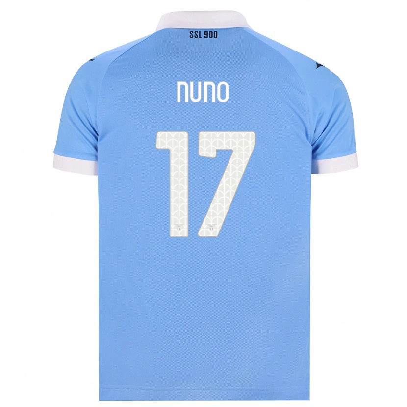 Danxen Niño Camiseta Nuno Tavares #17 Azul Cielo Negro Blanco 1ª Equipación 2026/27 La Camisa México
