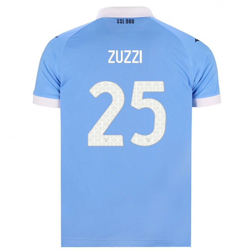 Danxen Niño Camiseta Giorgia Zuzzi #25 Azul Cielo Negro Blanco 1ª Equipación 2026/27 La Camisa México