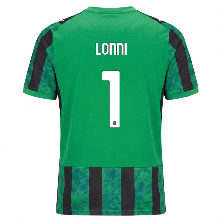 Danxen Niño Camiseta Lia Lonni #1 Verde Negro Blanco 1ª Equipación 2026/27 La Camisa México