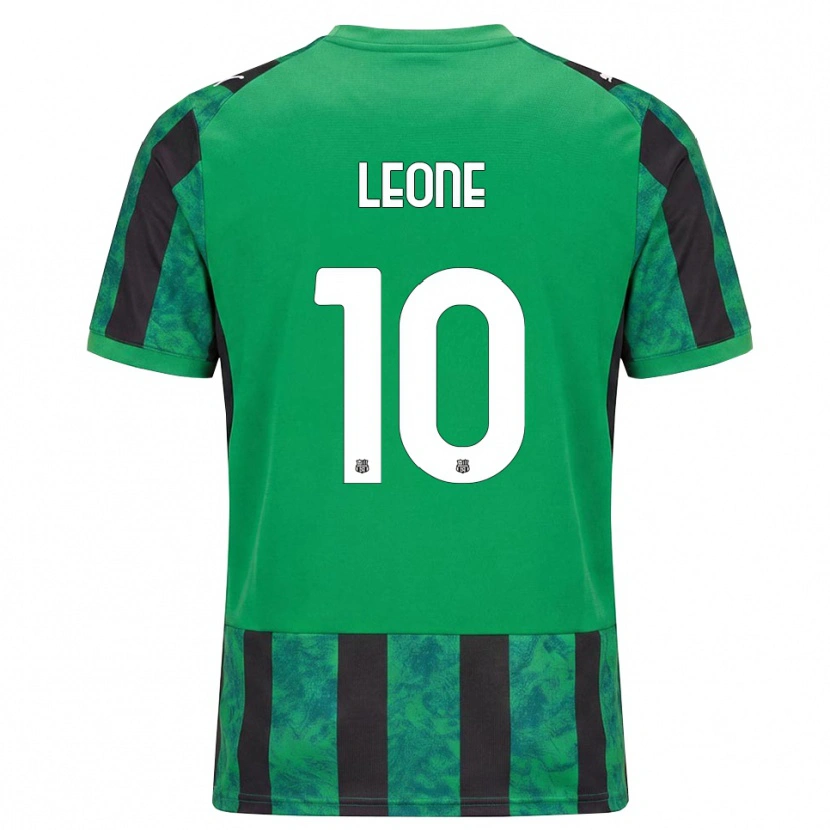 Danxen Niño Camiseta Kevin Leone #10 Verde Negro Blanco 1ª Equipación 2026/27 La Camisa México