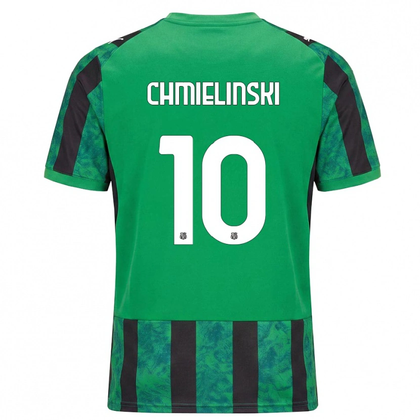 Danxen Niño Camiseta Gina Maria Chmielinski #10 Verde Negro Blanco 1ª Equipación 2026/27 La Camisa México
